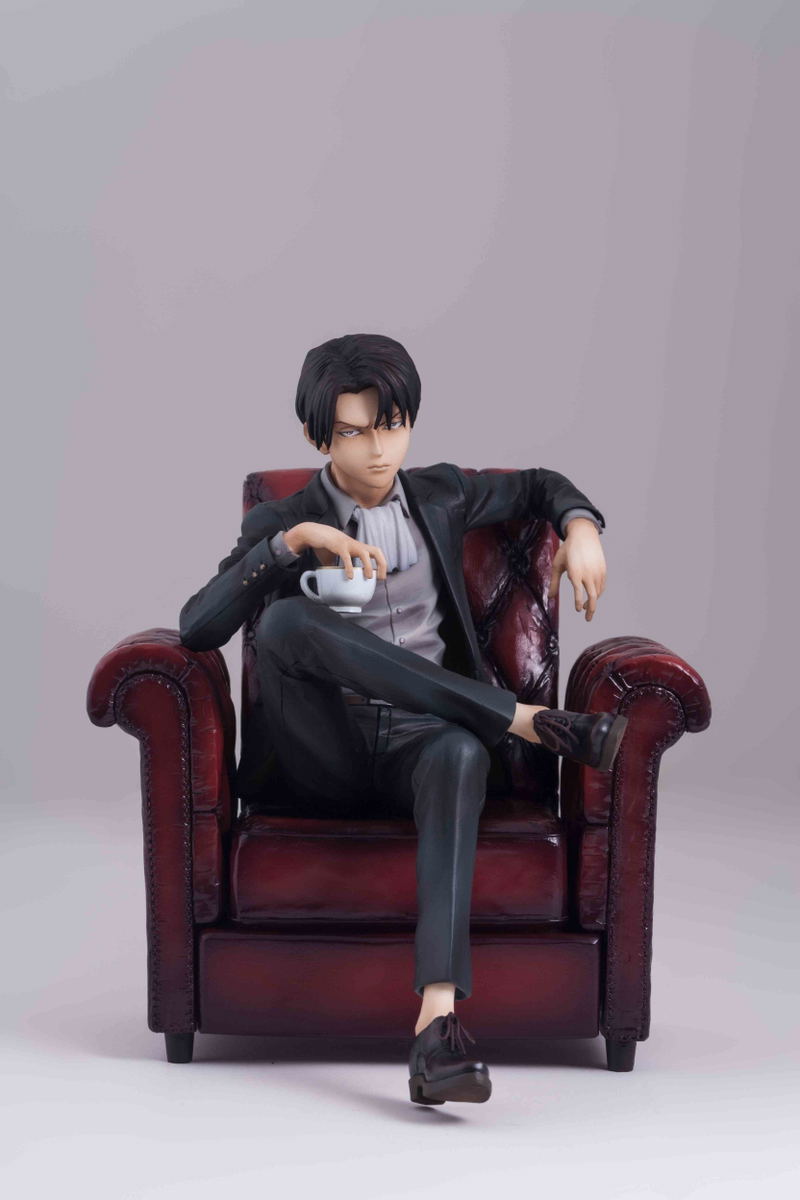 mensHdge Technical Statue No.3 Attack on Titan: Levi image 1