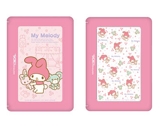 3DS Character Card Case 12 (My Melody Pipi & Popo) image 2