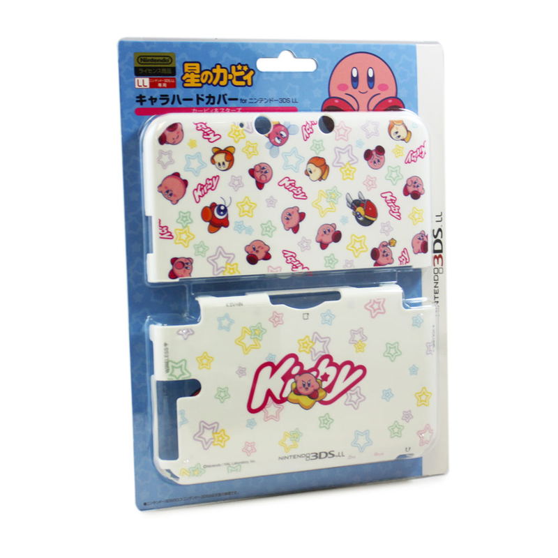 3DS LL Character Hard Cover (Kirby & Star) image 2