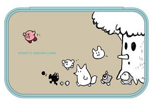 3DS LL Character Soft Pouch (Kirby Friends) image 1
