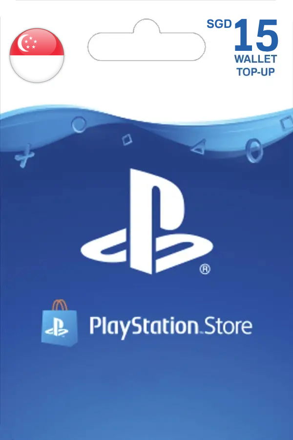 PSN Card 15 SGD | Playstation Network Singapore digital for PS4, PSVR, PS4 Pro, PS5, PS5 Pro, PS5