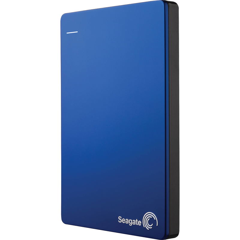 Seagate Backup Plus Slim 2TB, USB 3.0 (Blue) image 1