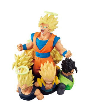 Dragon Ball Z Capsule R Episode Warriors of Legend Super Saiyan (Set of 7 pieces)_