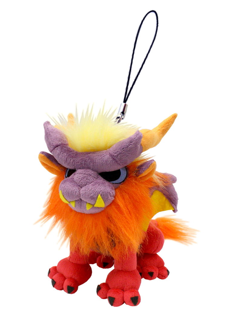 Monster Hunter Monster Mini Mascot Plush: Teostra image 1