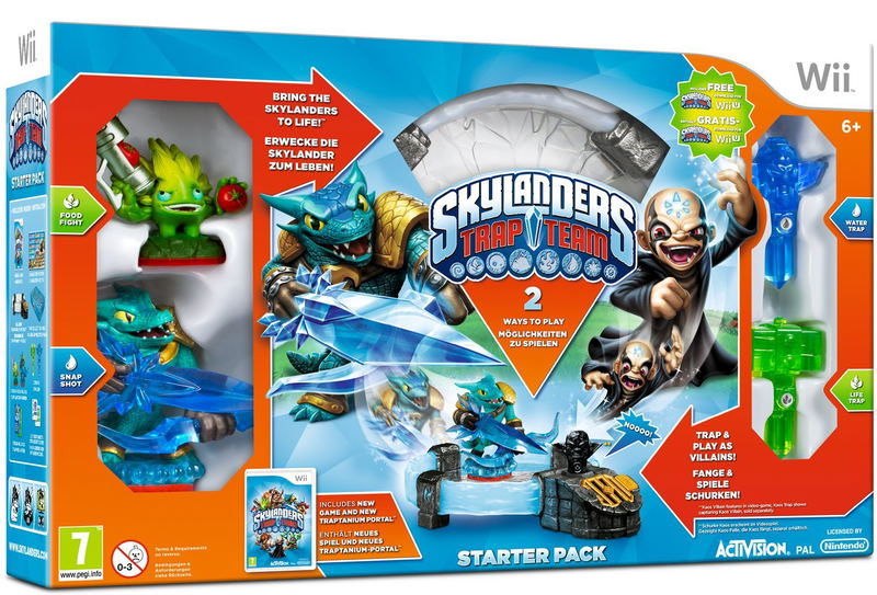 Skylanders Trap Team (Starter Pack) for Nintendo Wii