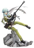 Sword Art Online II 1/8 Scale Pre-Painted Figure: Sinon -Phantom Bullet- (Re-run) thumbnail 1