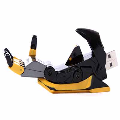 InfoThink Transformers 4 Bumblebee USB Flash Drive (Hand) 8GB image 4