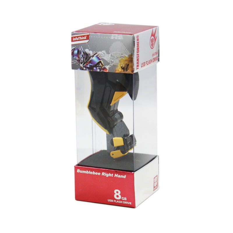 InfoThink Transformers 4 Bumblebee USB Flash Drive (Hand) 8GB image 7