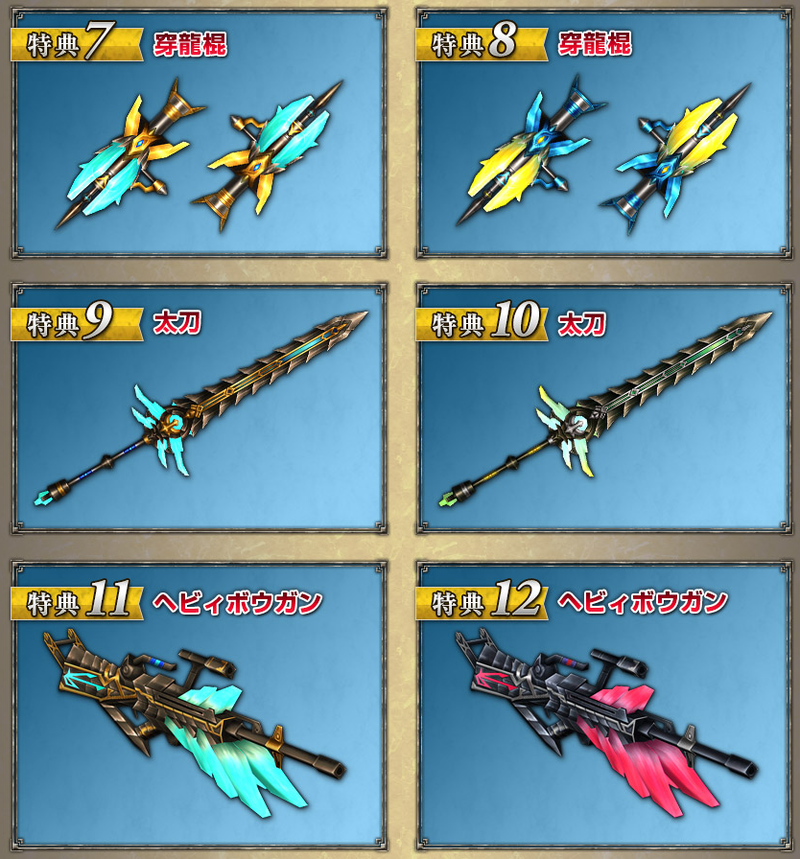 Monster Hunter Frontier G Anniversary Premium Goods