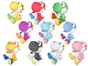 Super Mario Plush: Yoshi (Small) (Set of 10 pieces)_