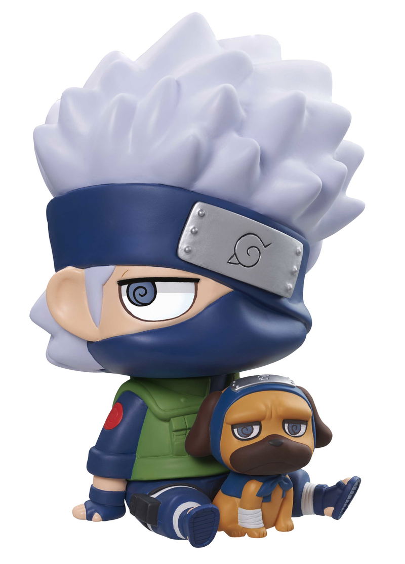 Chimi Mega Soft Vinyl Figure Sofubi de Kuchiyose Dattebayo! Naruto Shippuden: Hatake Kakashi image 1