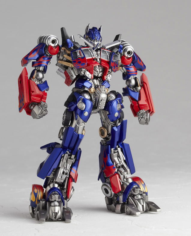 SCI-FI Revoltech Series No.030 Transformers: Optimus Prime New Package Ver. image 2