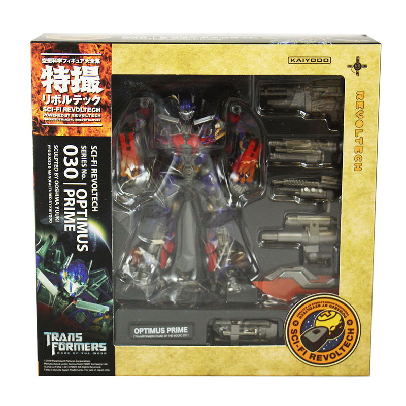 SCI-FI Revoltech Series No.030 Transformers: Optimus Prime New Package Ver. image 11