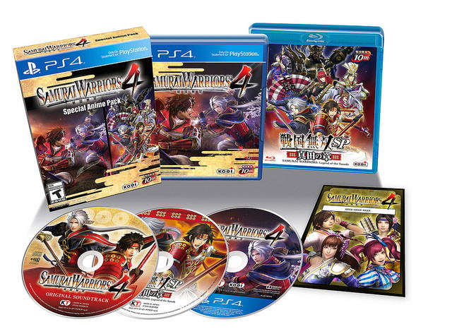 Samurai Warriors 4 (Special Anime Pack) image 1