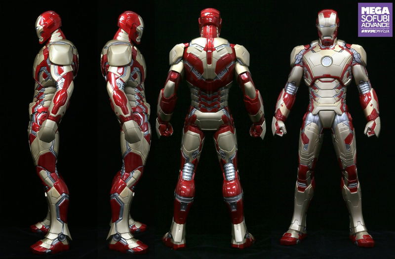Mega Sofubi Advance MSA-002 Iron Man 3: Mark 42 image 5