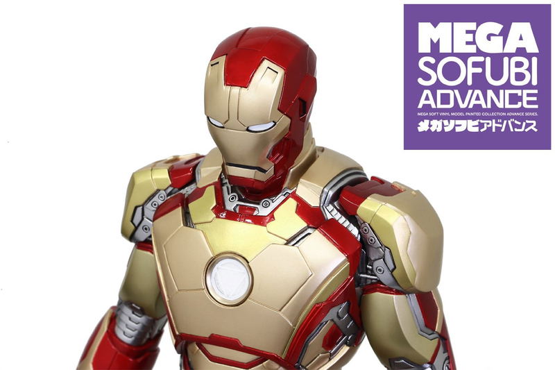Mega Sofubi Advance MSA-002 Iron Man 3: Mark 42 image 4