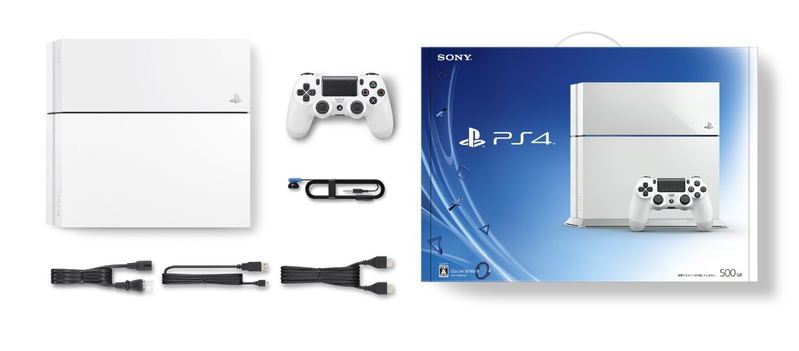 PlayStation 4 System (Glacier White) [Final Batch of Original Version] image 2