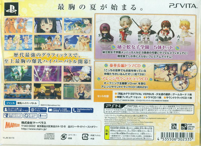 Senran Kagura Estival Versus: Shoujotachi no Sentaku [Limited Edition] image 2