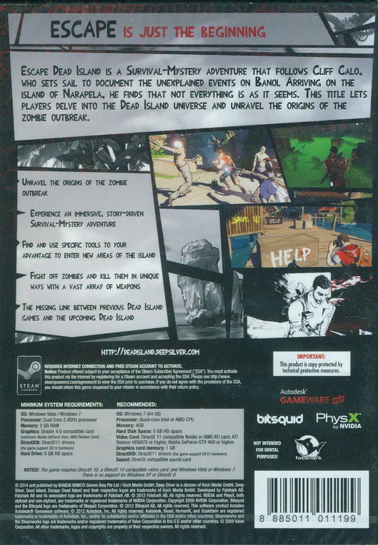 Escape Dead Island (English) image 2