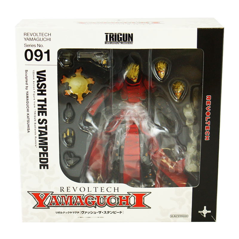 Revoltech Series No. 091 Trigun the Movie Badlands Rumble: Vash the Stampede (Re-run) image 10