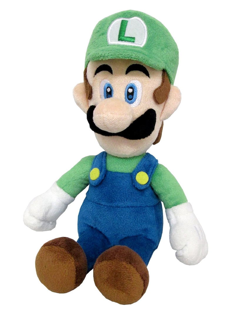 Super Mario All Star Collection Plush: AC02 Luigi (Small) image 1