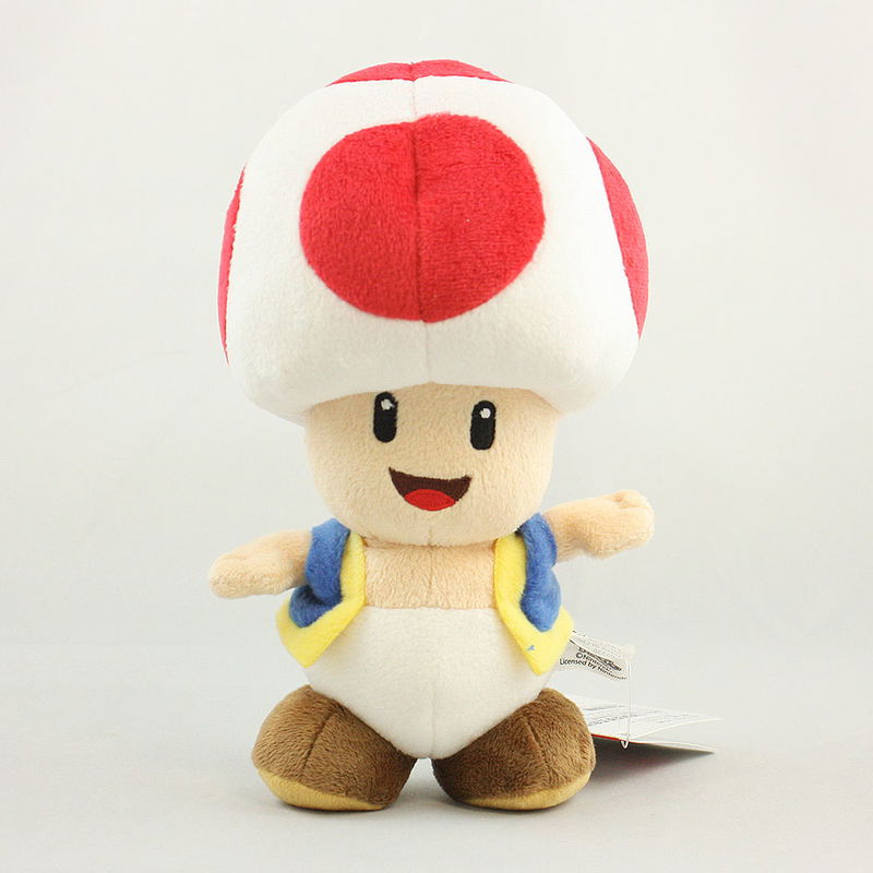 Super Mario All Star Collection Plush: AC04 Toad (Small) image 2