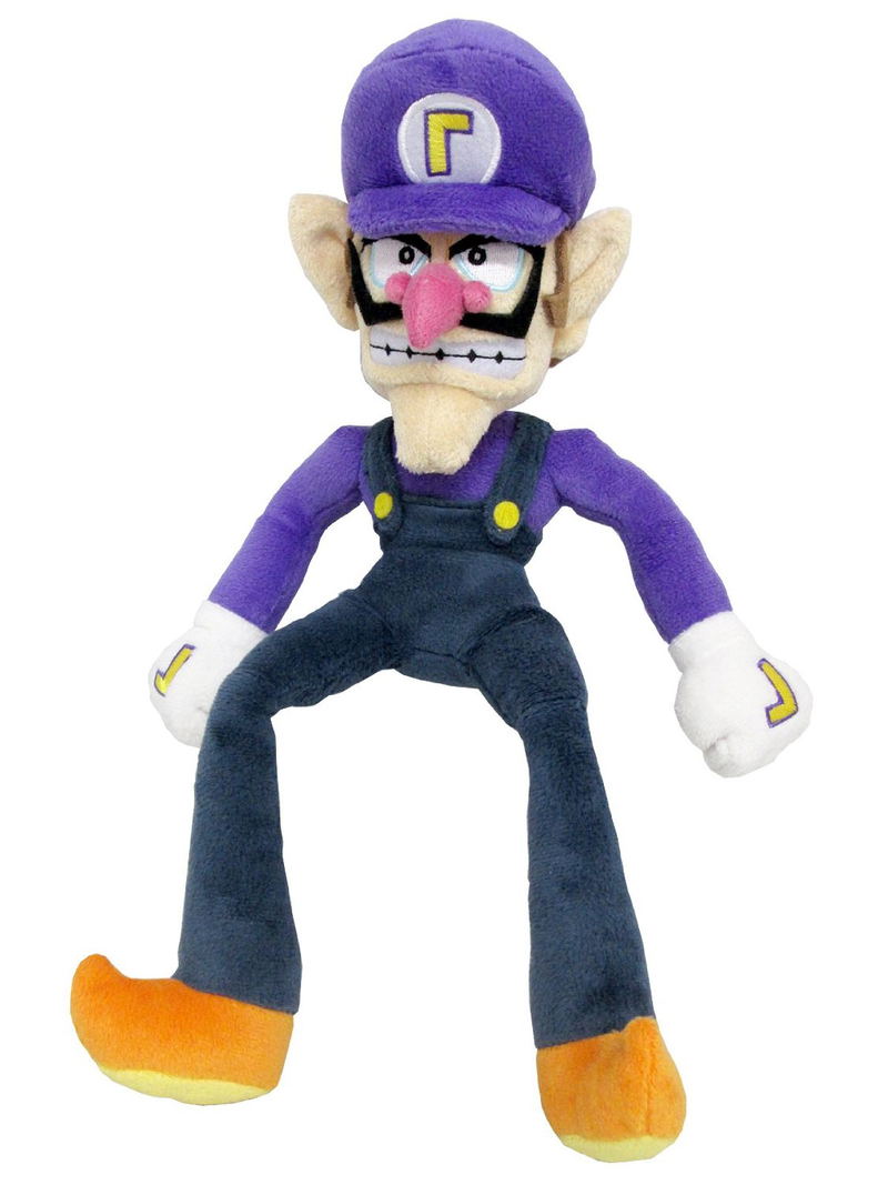 Super Mario All Star Collection Plush: AC09 Waluigi (Small) image 1