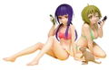 Beach Queens No-Rin: Kinoshita Ringo & Nakazawa Minori with Wakadanna thumbnail 1