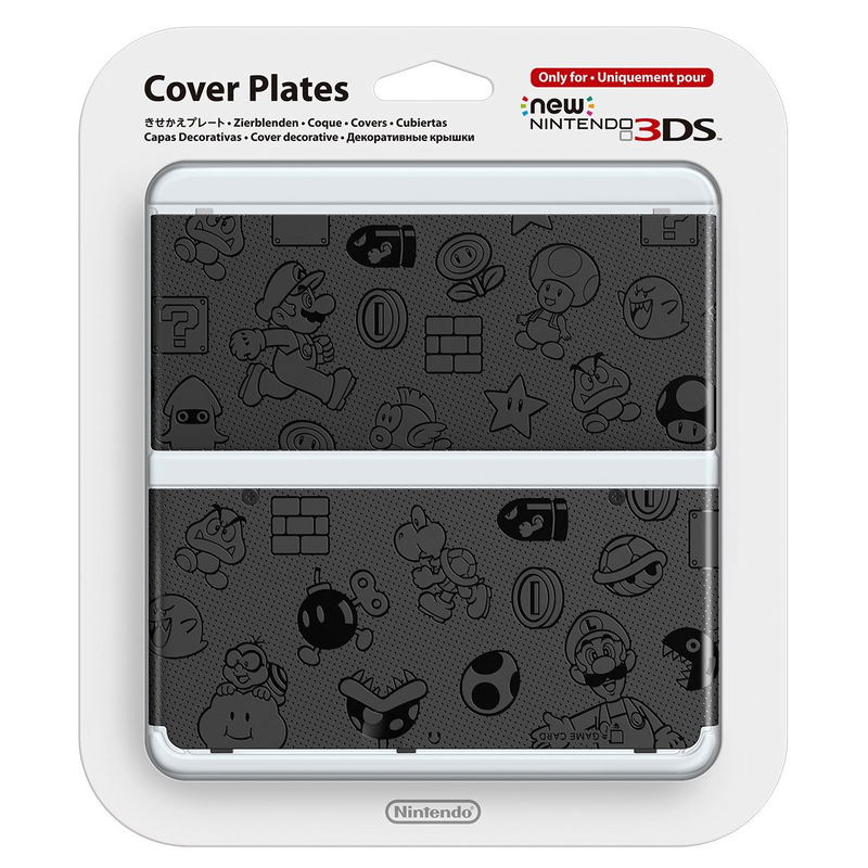 New Nintendo 3DS Cover Plates No.005 (Emboss) image 1