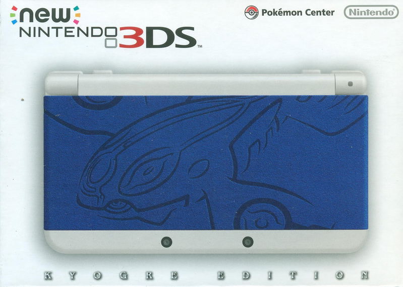 New Nintendo 3DS [Kyogre Edition] image 1