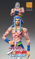 Super Action Statue JoJo's Bizarre Adventure Stone Ocean: Narciso Anasui (Re-run) thumbnail 5