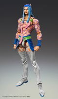 Super Action Statue JoJo's Bizarre Adventure Stone Ocean: Narciso Anasui (Re-run) thumbnail 2
