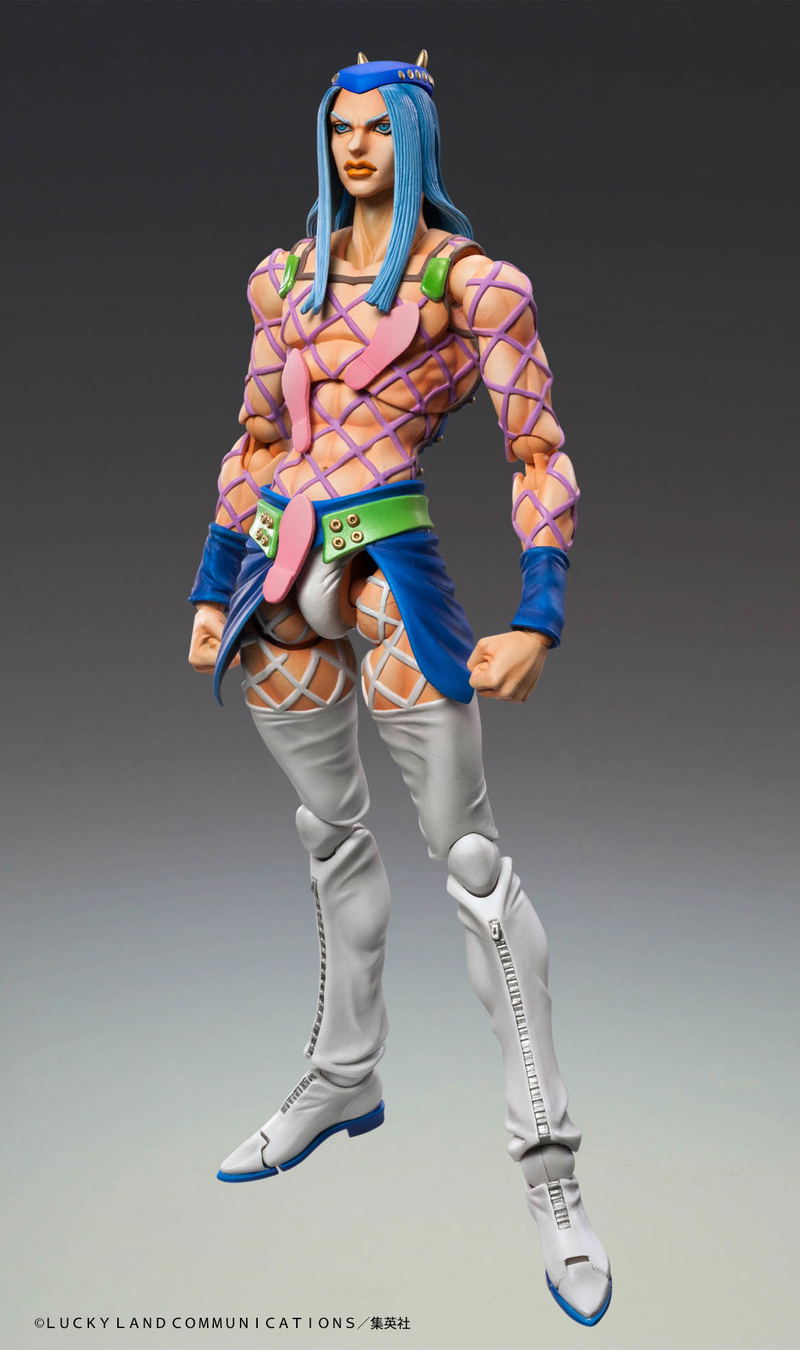 Super Action Statue JoJo's Bizarre Adventure Stone Ocean: Narciso Anasui (Re-run) image 2