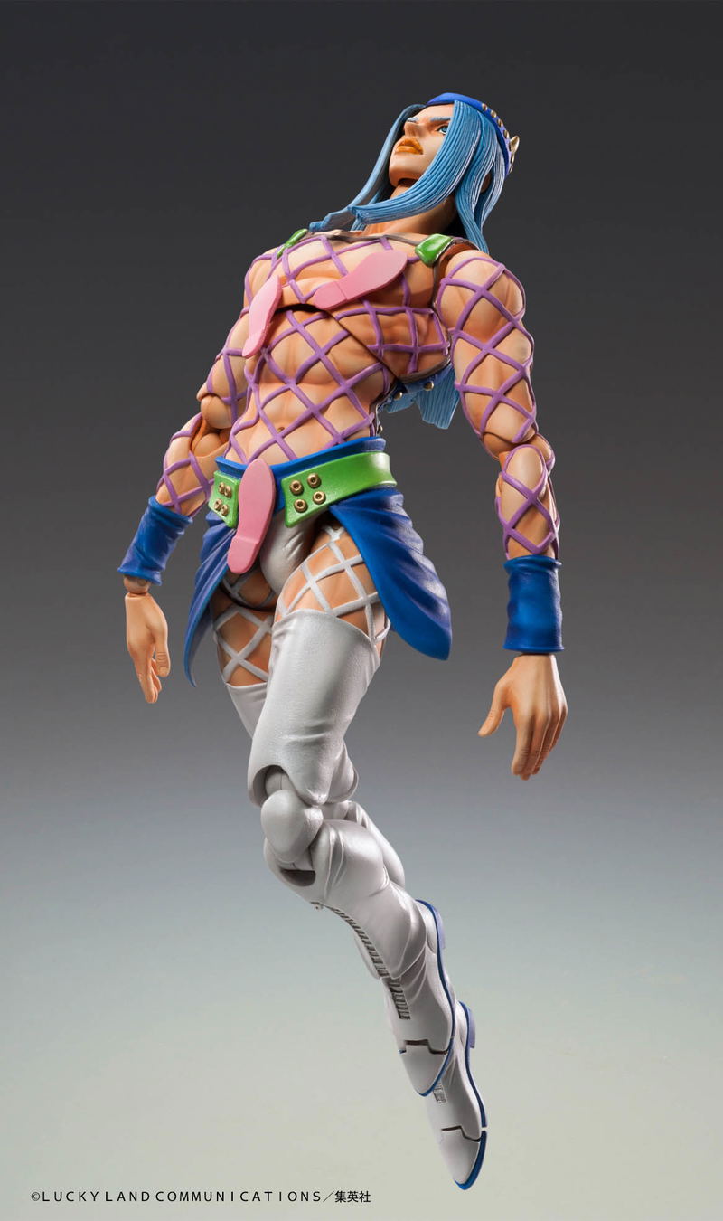 Super Action Statue JoJo's Bizarre Adventure Stone Ocean: Narciso Anasui (Re-run) image 3