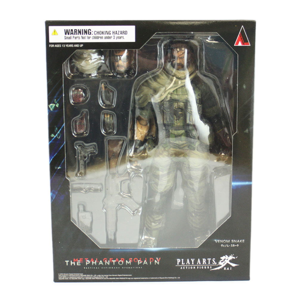 Metal Gear Solid V The Phantom Pain Play Arts Kai: Venom Snake (Limited  Edition)