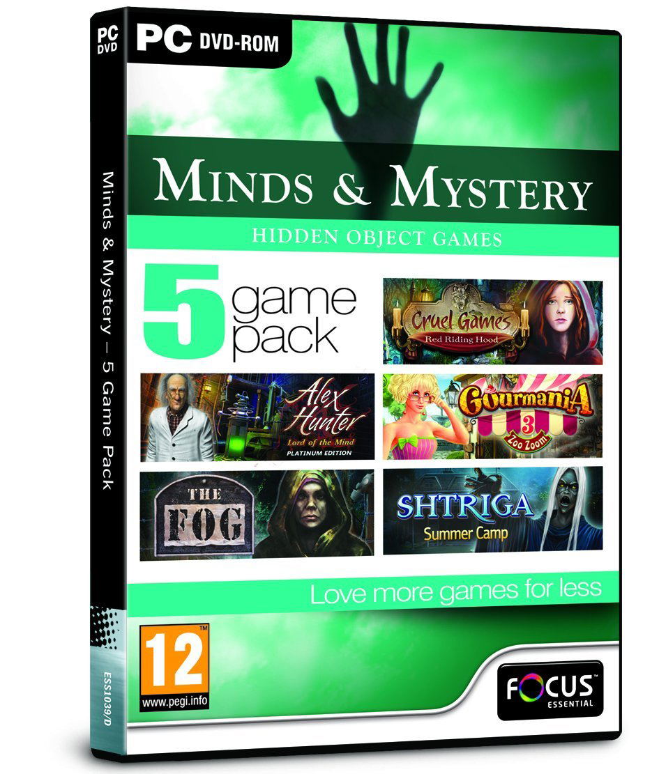 Minds and Mystery - 5 Game Pack (DVD-ROM) — Import Game Deal