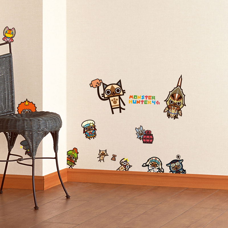 Monster Hunter 4G Wall Decoration Seal: Otomo Airou image 2