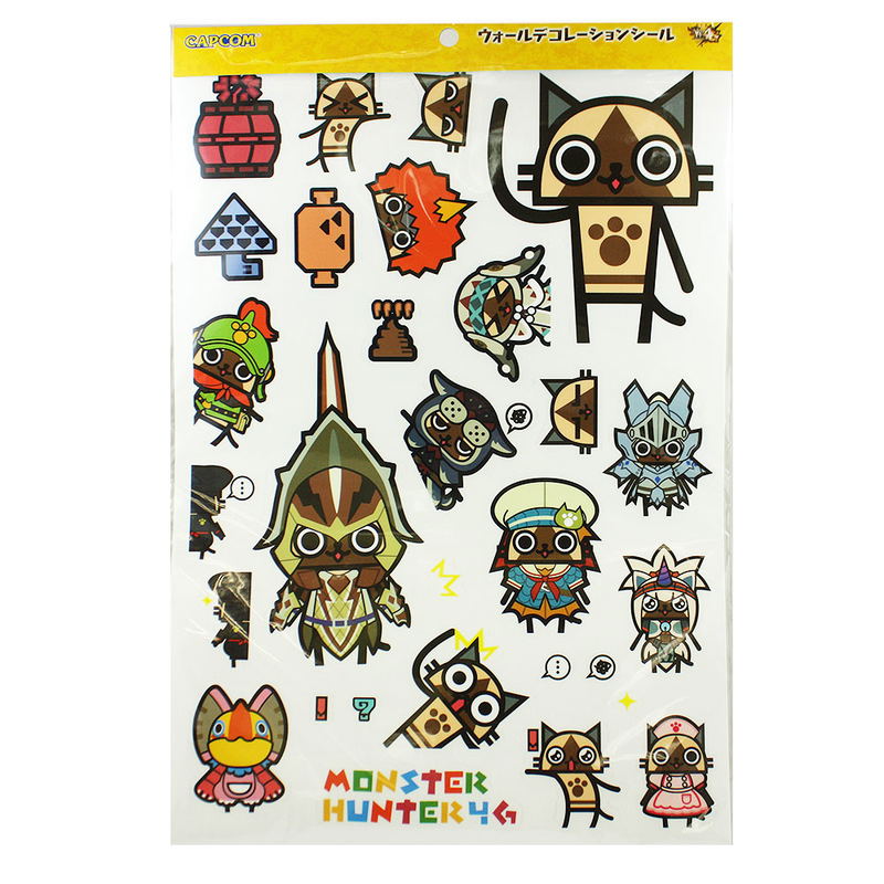 Monster Hunter 4G Wall Decoration Seal: Otomo Airou image 3