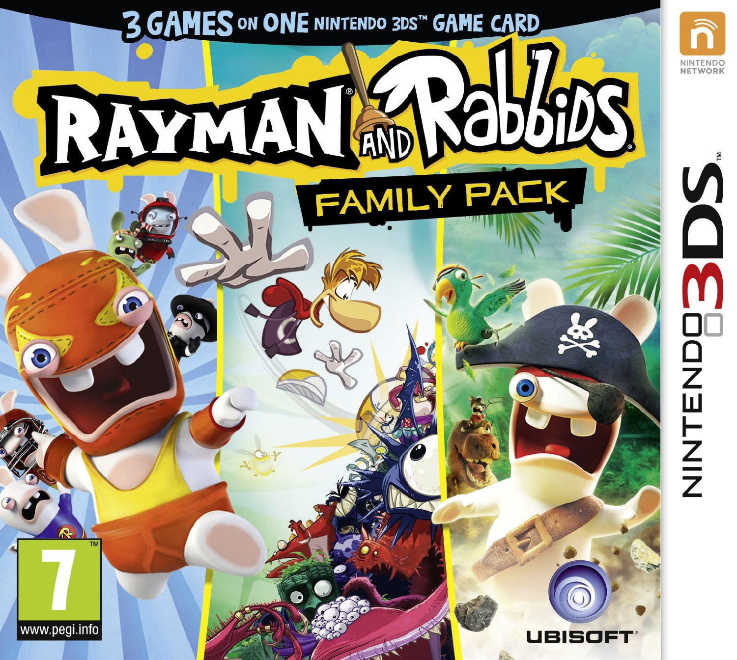 Rayman & Rabbids Family Pack for Nintendo 3DS