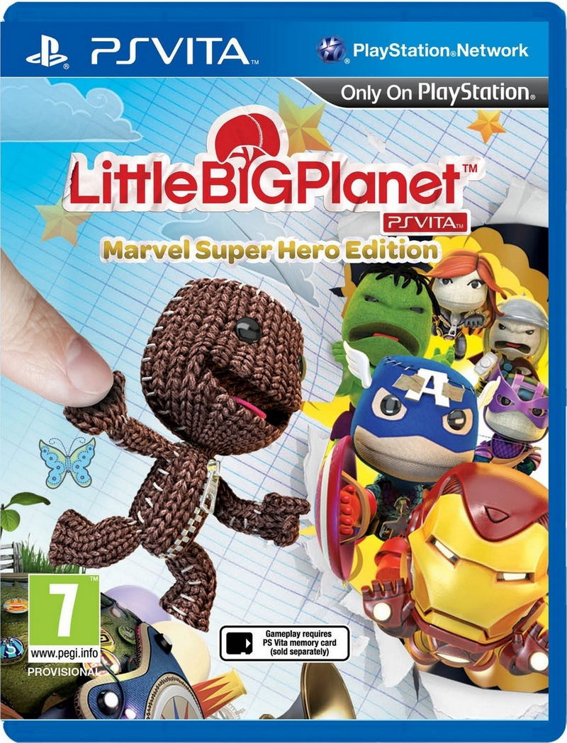LittleBigPlanet PS Vita (Marvel Super Hero Edition) image 1