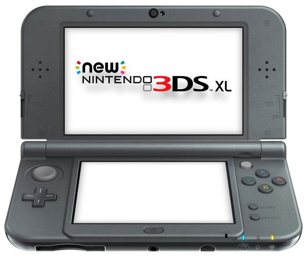 New Nintendo 3DS XL (Metallic Black) image 2
