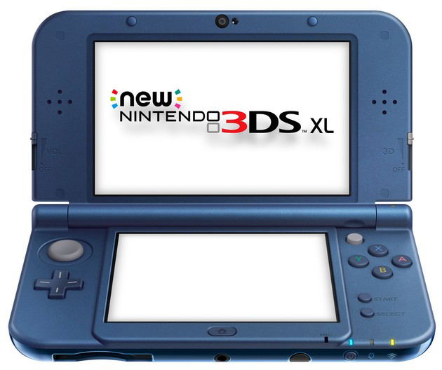 New Nintendo 3DS XL (Metallic Blue) image 2
