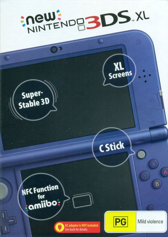 New Nintendo 3DS XL (Metallic Blue) image 1