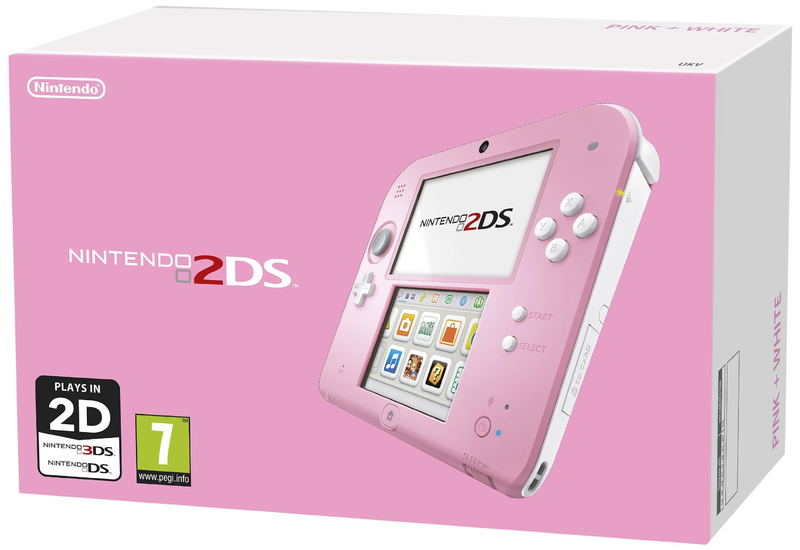 Nintendo 2DS (Pink/White)