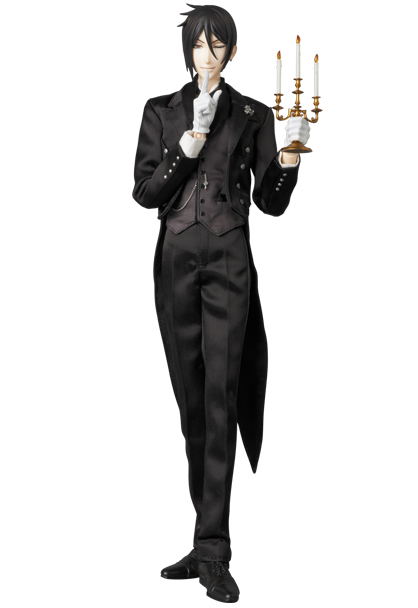 Real Action Heroes No. 689 Black Butler Book of Circus: Sebastian Michaelis image 1