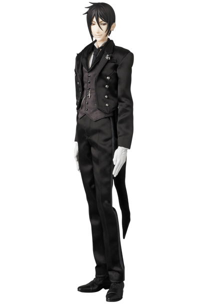 Real Action Heroes No. 689 Black Butler Book of Circus: Sebastian Michaelis image 2