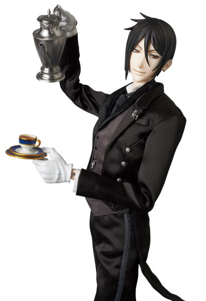 Real Action Heroes No. 689 Black Butler Book of Circus: Sebastian Michaelis image 6