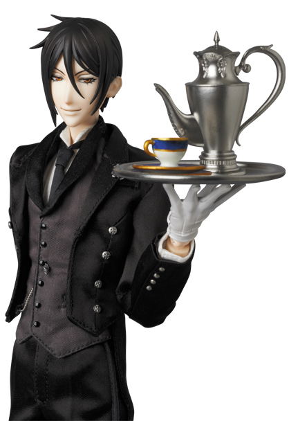 Real Action Heroes No. 689 Black Butler Book of Circus: Sebastian Michaelis image 7
