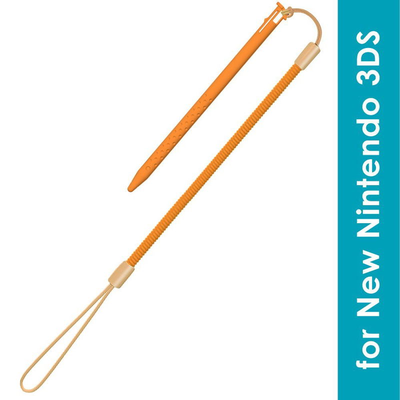Touch Pen Leash for New 3DS (Orange) image 2