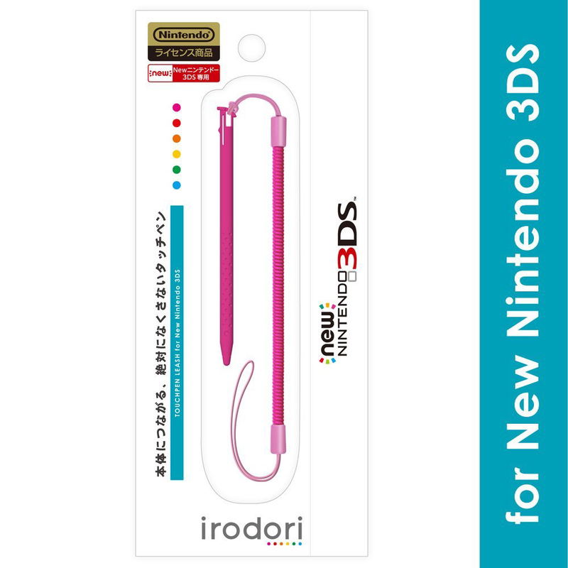 Touch Pen Leash for New 3DS (Pink) image 1